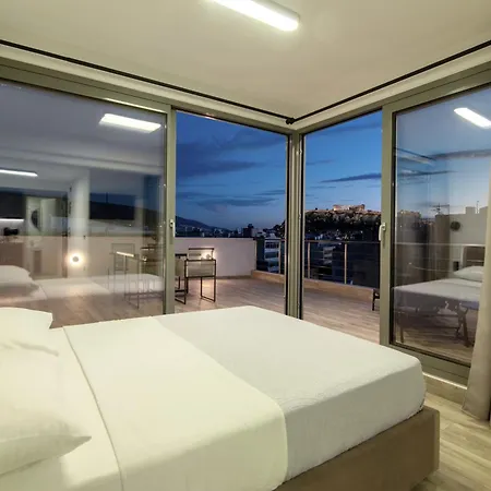 Dreamy Terrace With Acropolis View